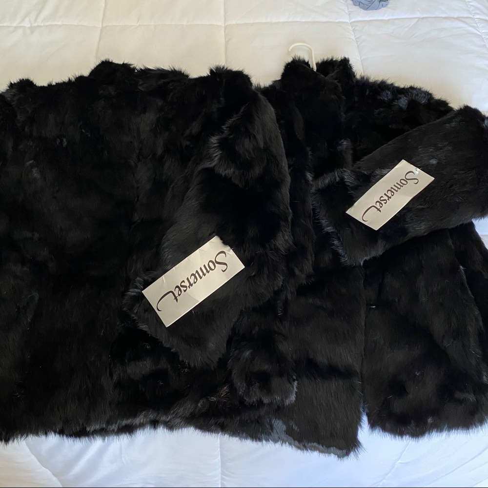 Vintage Somerset Rabbit Fur Coats NWT - Picture 3 of 12